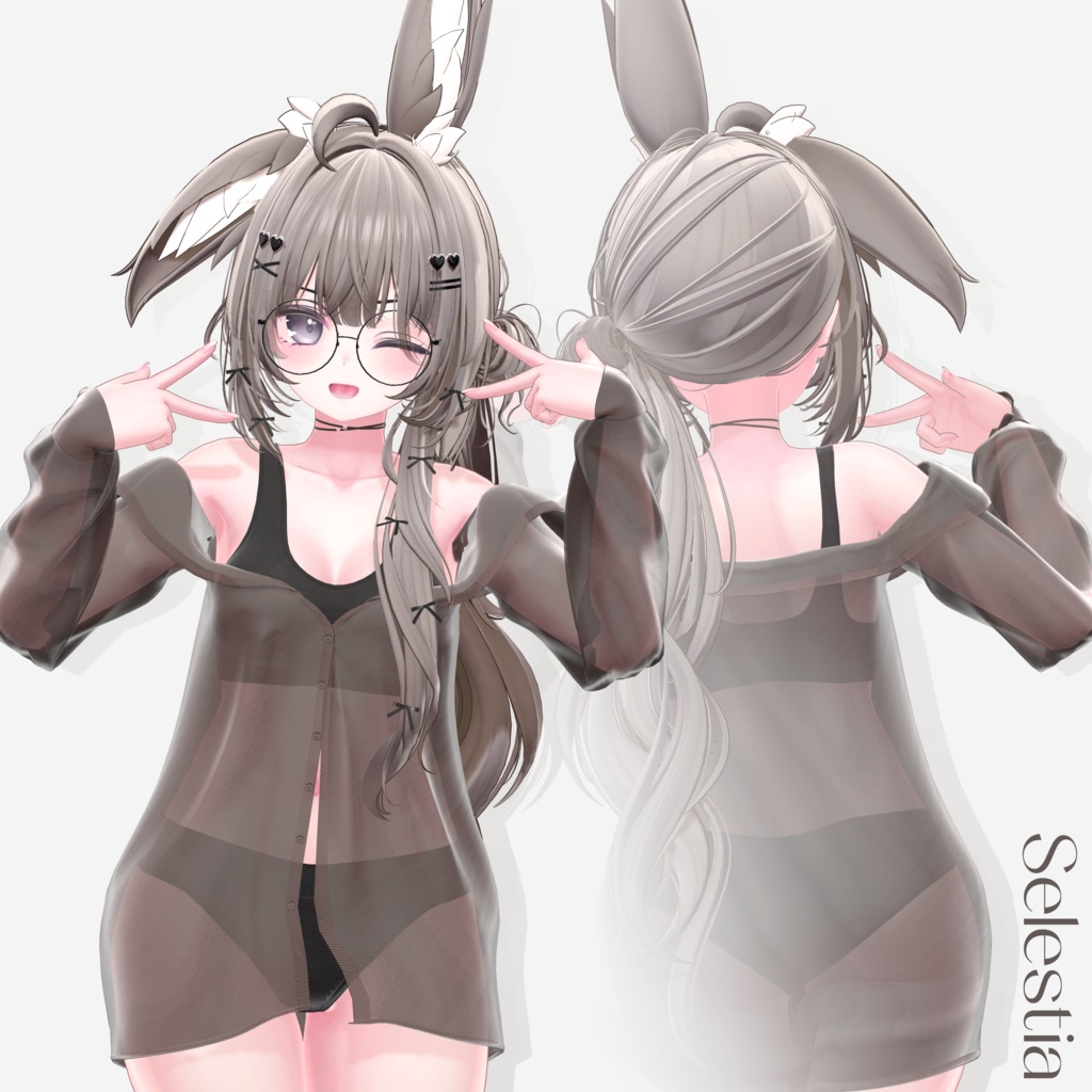 【8 avatars】【VRC Hair】♥ Kismet_Hair ♥