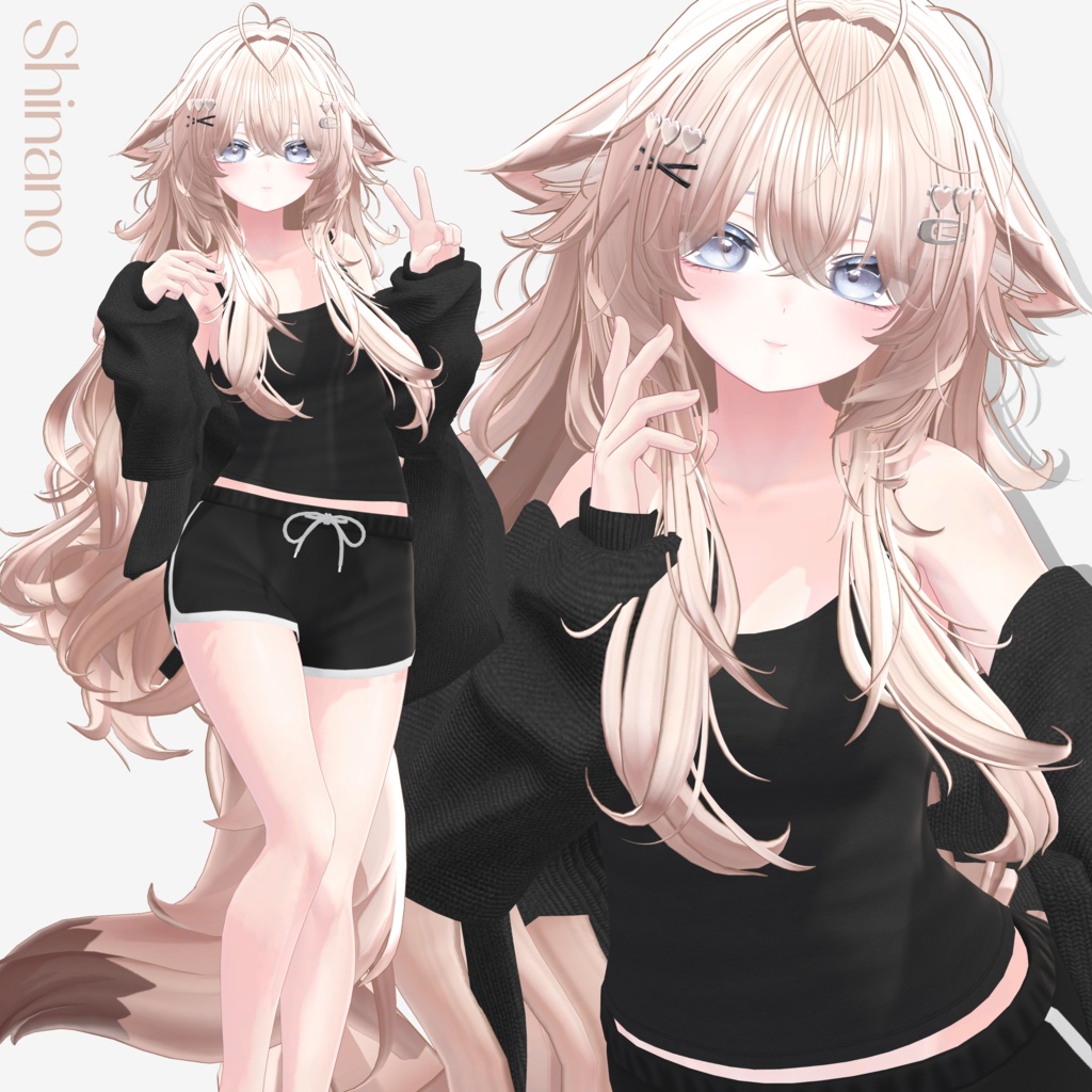 【8 avatars】【VRC Hair】♥ Dahlia_Hair ♥