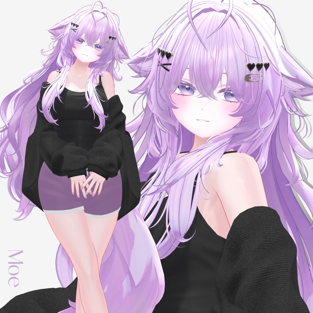 【8 avatars】【VRC Hair】♥ Dahlia_Hair ♥