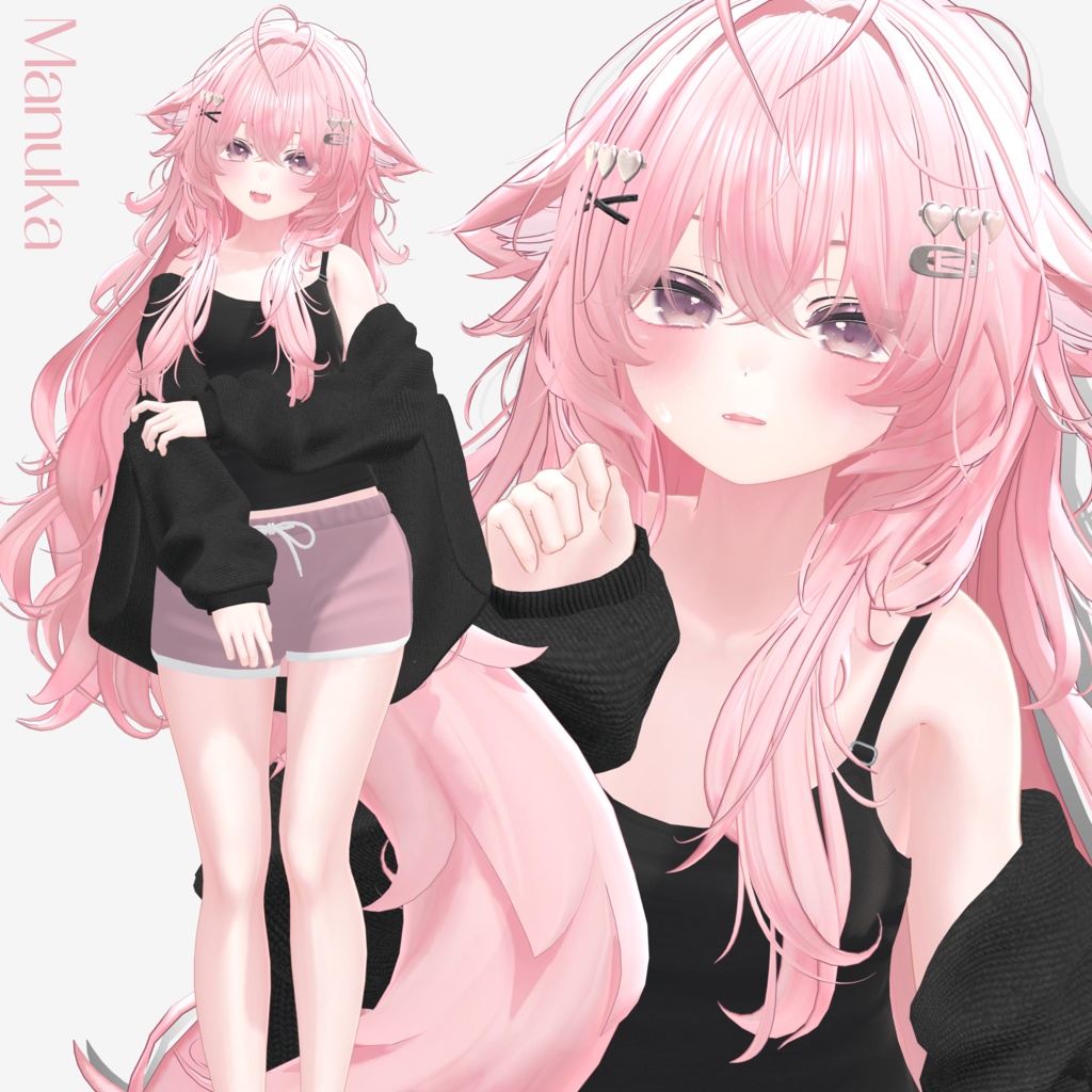 【8 avatars】【VRC Hair】♥ Dahlia_Hair ♥