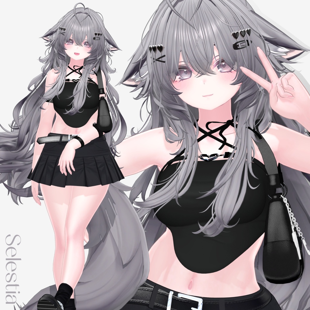 【8 avatars】【VRC Hair】♥ Dahlia_Hair ♥