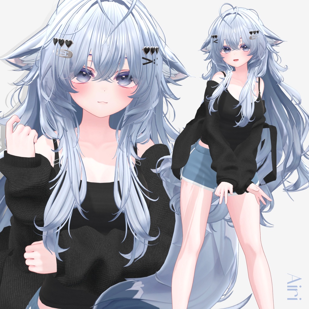 【8 avatars】【VRC Hair】♥ Dahlia_Hair ♥
