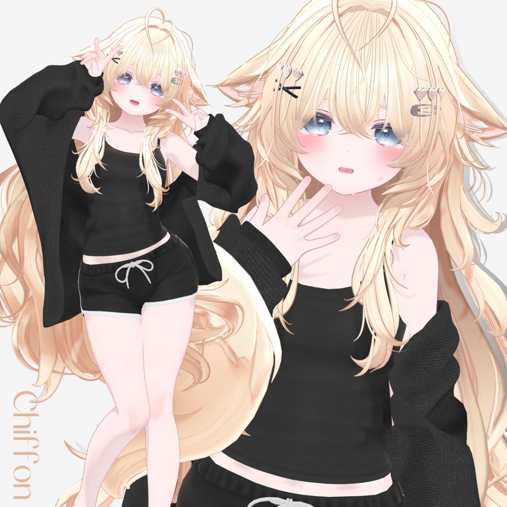 【8 avatars】【VRC Hair】♥ Dahlia_Hair ♥
