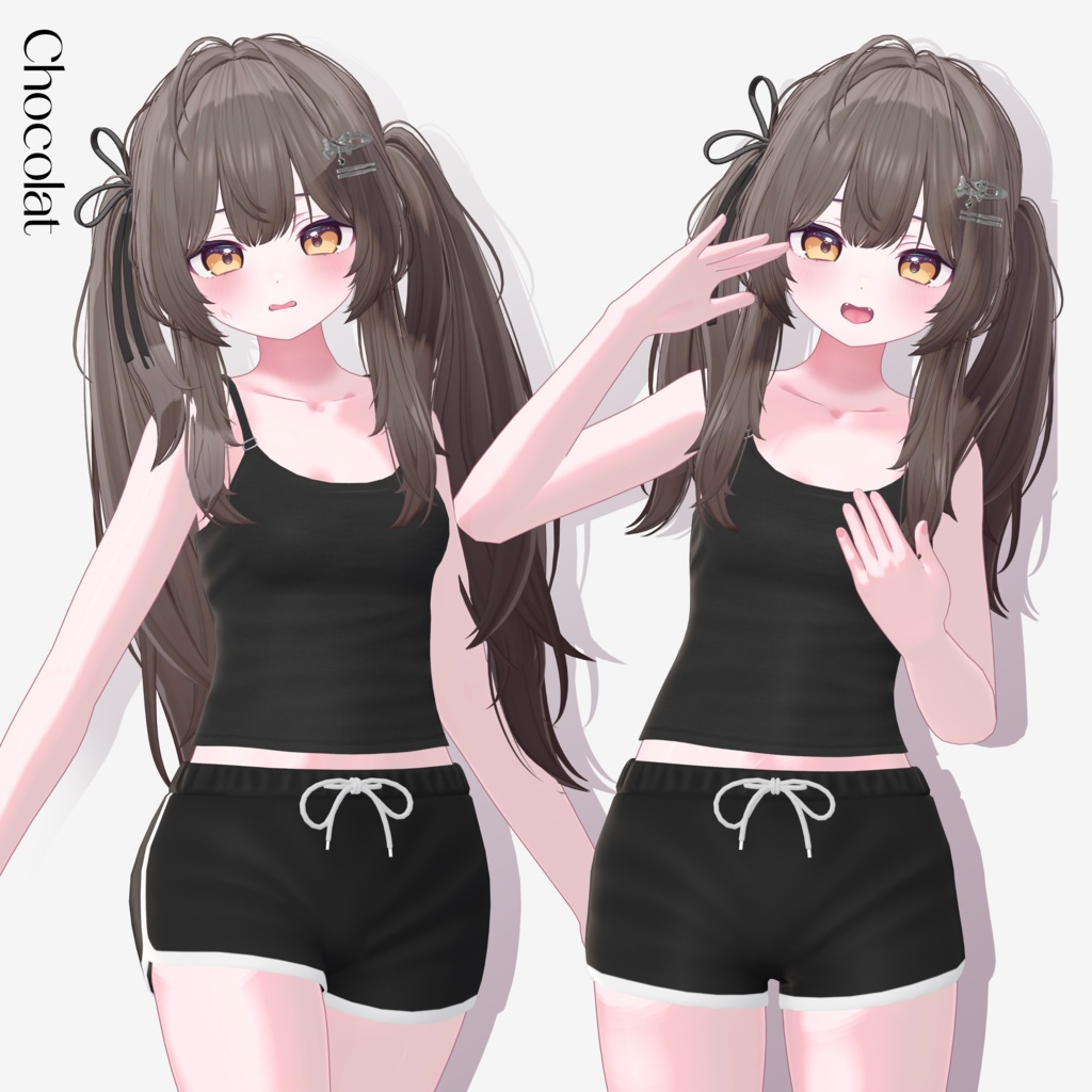 【7 avatars】【VRC Hair】♥ Haze_Hair ♥