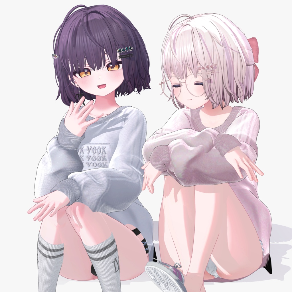 【10 avatars】【VRC Hair】♥ Ivy_Hair ♥