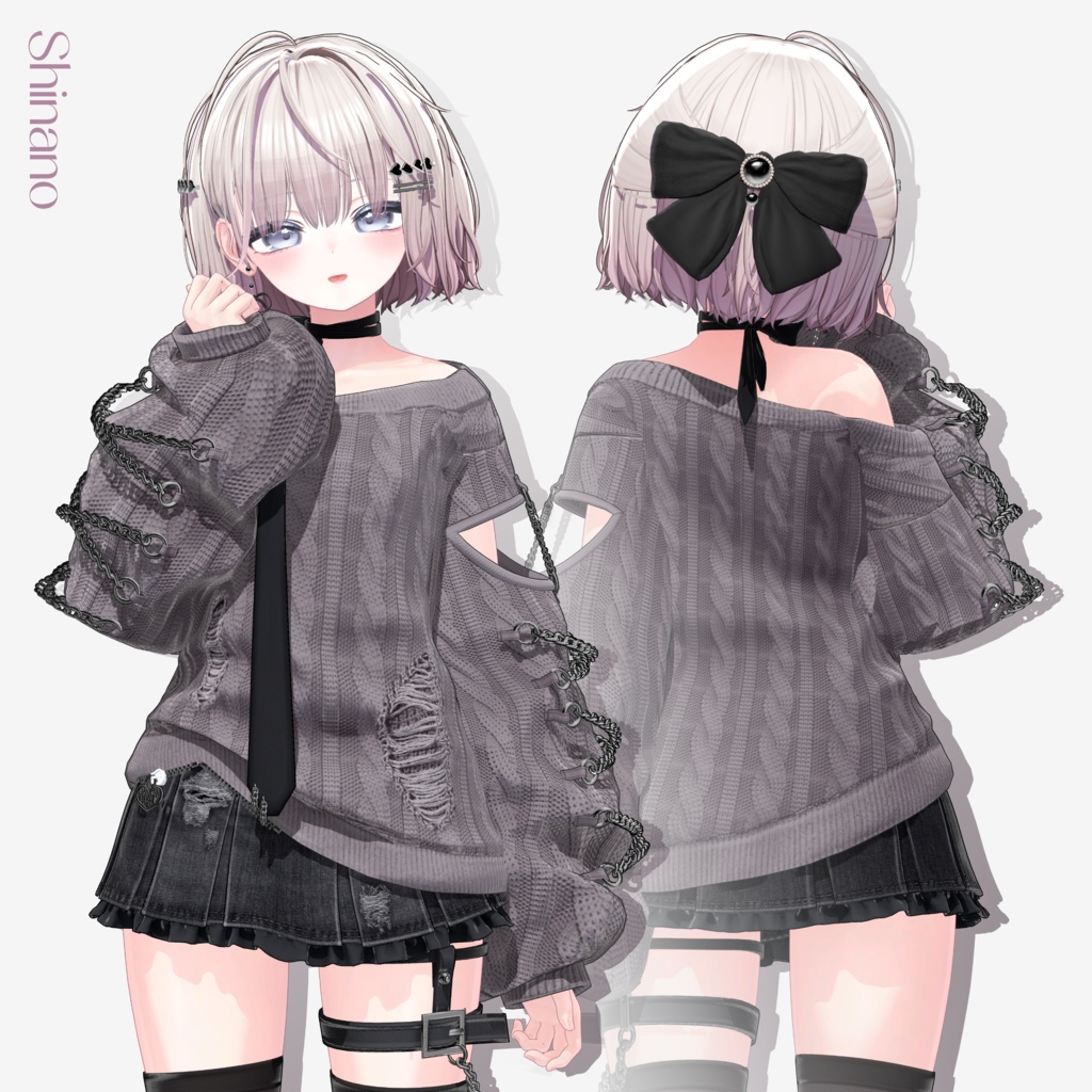 【10 avatars】【VRC Hair】♥ Ivy_Hair ♥