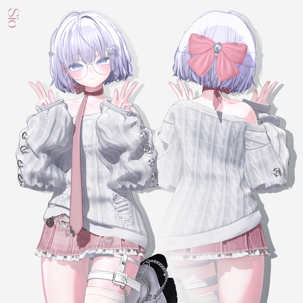 【10 avatars】【VRC Hair】♥ Ivy_Hair ♥