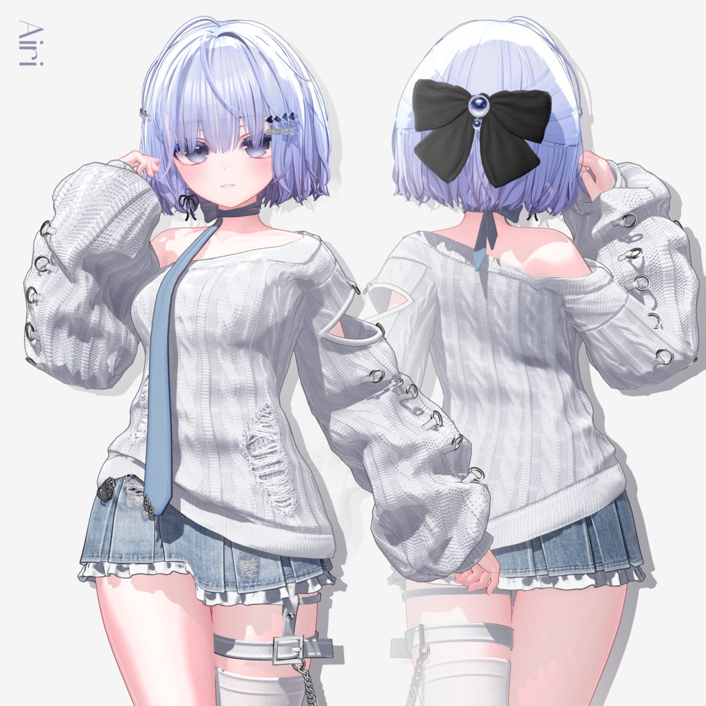 【10 avatars】【VRC Hair】♥ Ivy_Hair ♥