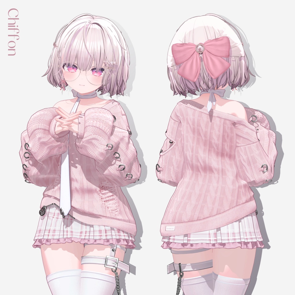 【10 avatars】【VRC Hair】♥ Ivy_Hair ♥