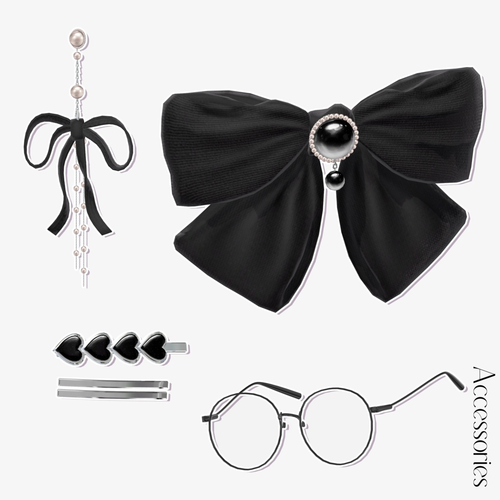 【10 avatars】【VRC Hair】♥ Ivy_Hair ♥