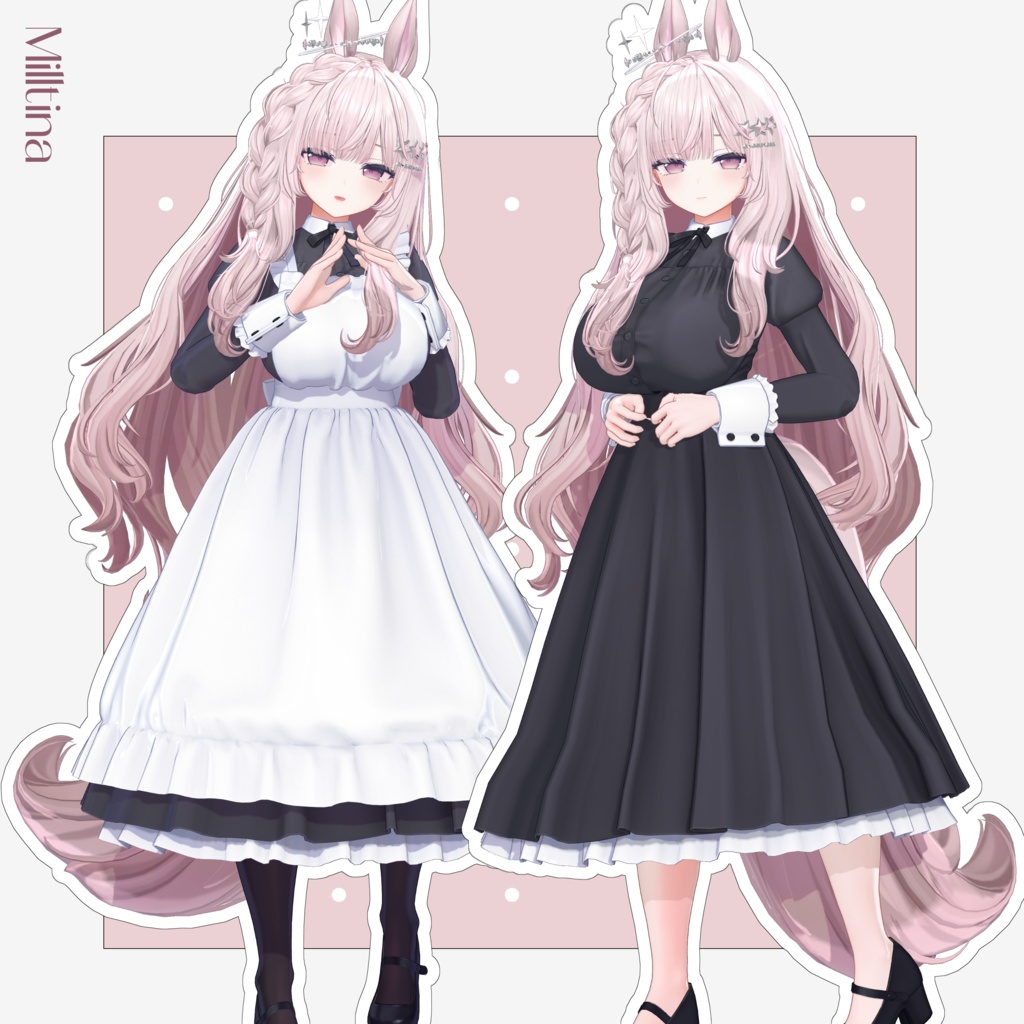 【10 avatars】【VRC Hair】♥ Bella_Hair ♥