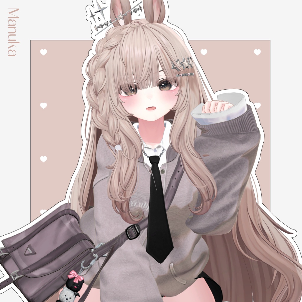 【10 avatars】【VRC Hair】♥ Bella_Hair ♥