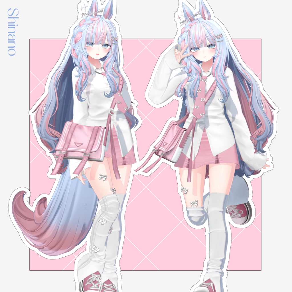 【10 avatars】【VRC Hair】♥ Bella_Hair ♥