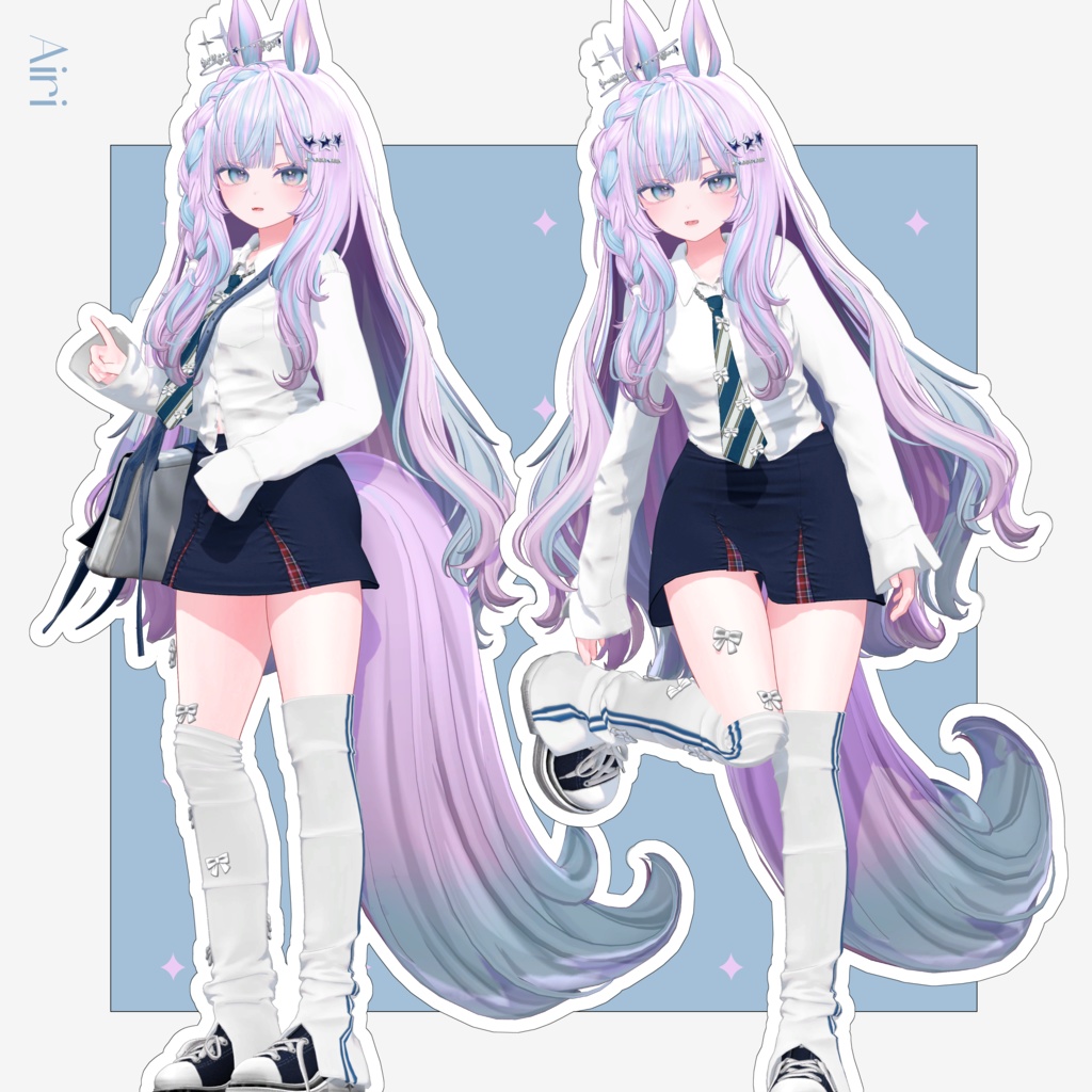 【10 avatars】【VRC Hair】♥ Bella_Hair ♥