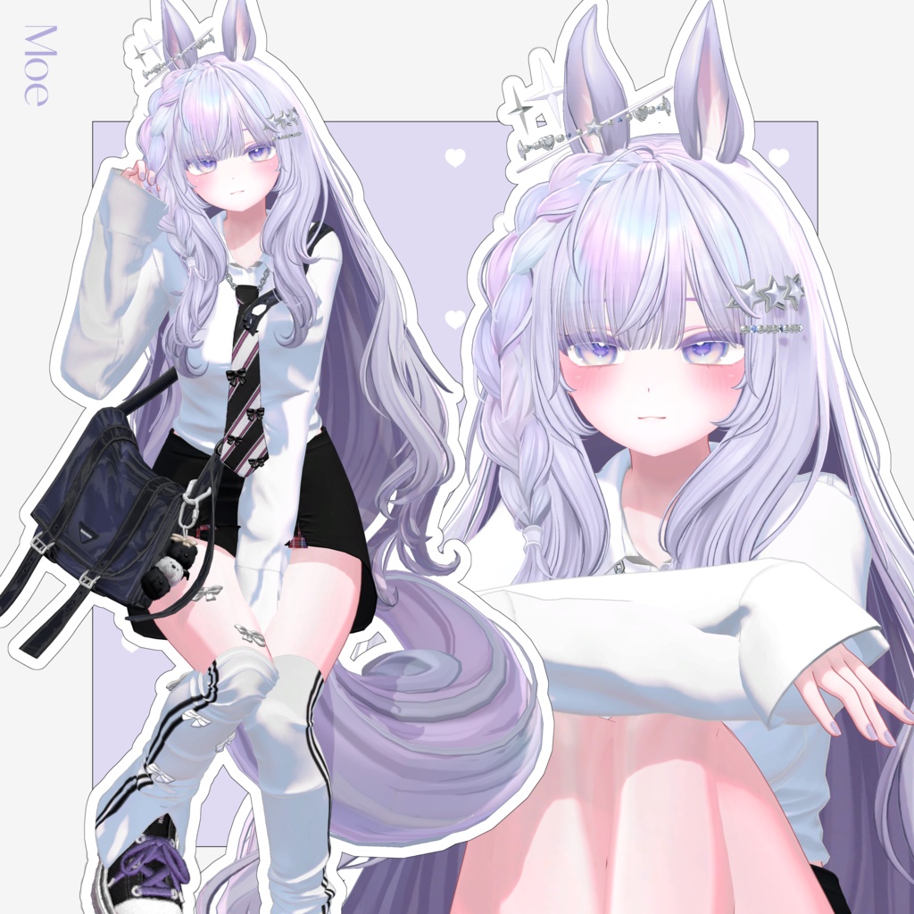 【10 avatars】【VRC Hair】♥ Bella_Hair ♥