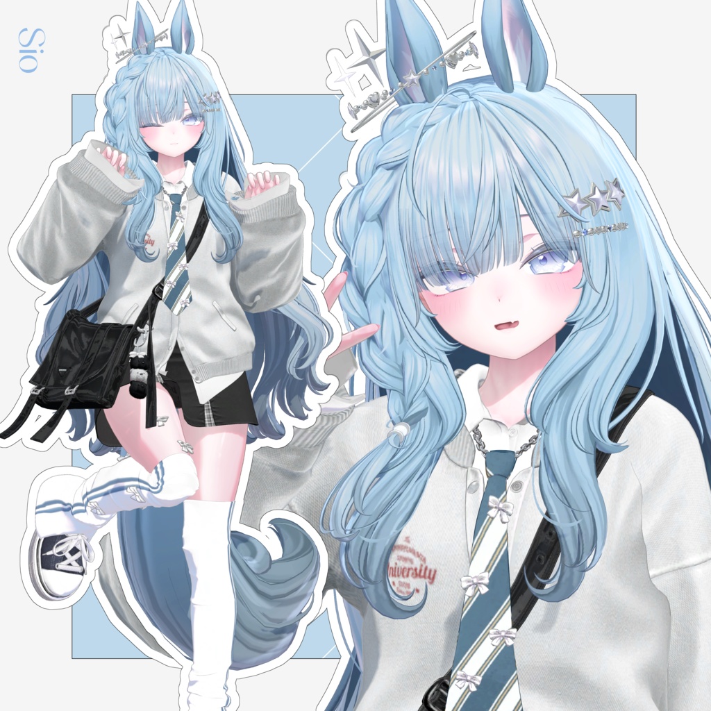 【10 avatars】【VRC Hair】♥ Bella_Hair ♥