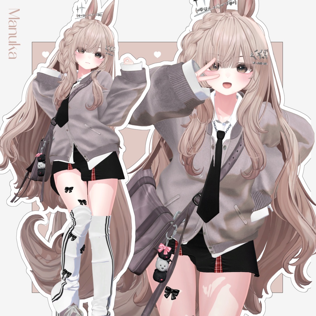 【10 avatars】【VRC Hair】♥ Bella_Hair ♥