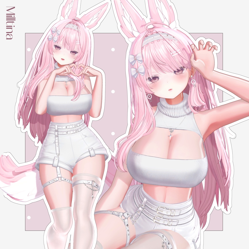 【11 avatars】【VRC Hair】♥ Mocha_Hair ♥