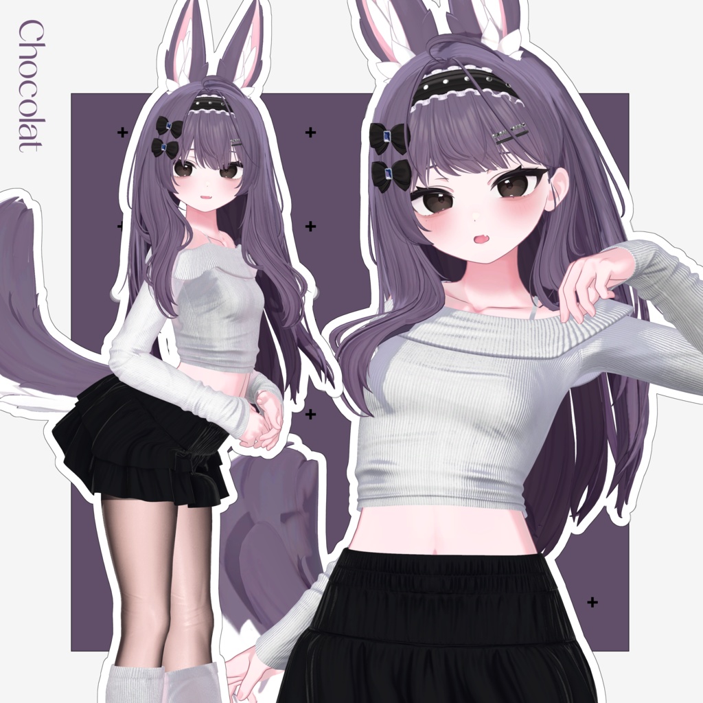 【11 avatars】【VRC Hair】♥ Mocha_Hair ♥