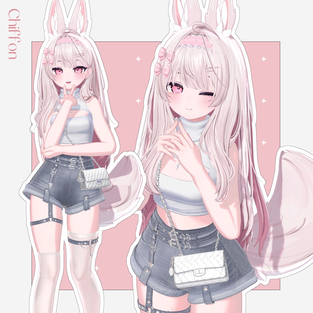 【11 avatars】【VRC Hair】♥ Mocha_Hair ♥