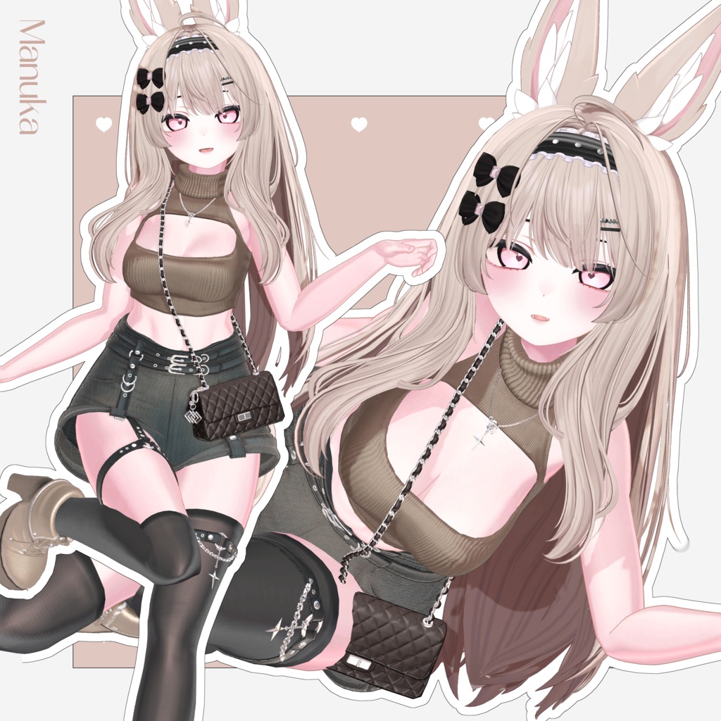 【11 avatars】【VRC Hair】♥ Mocha_Hair ♥