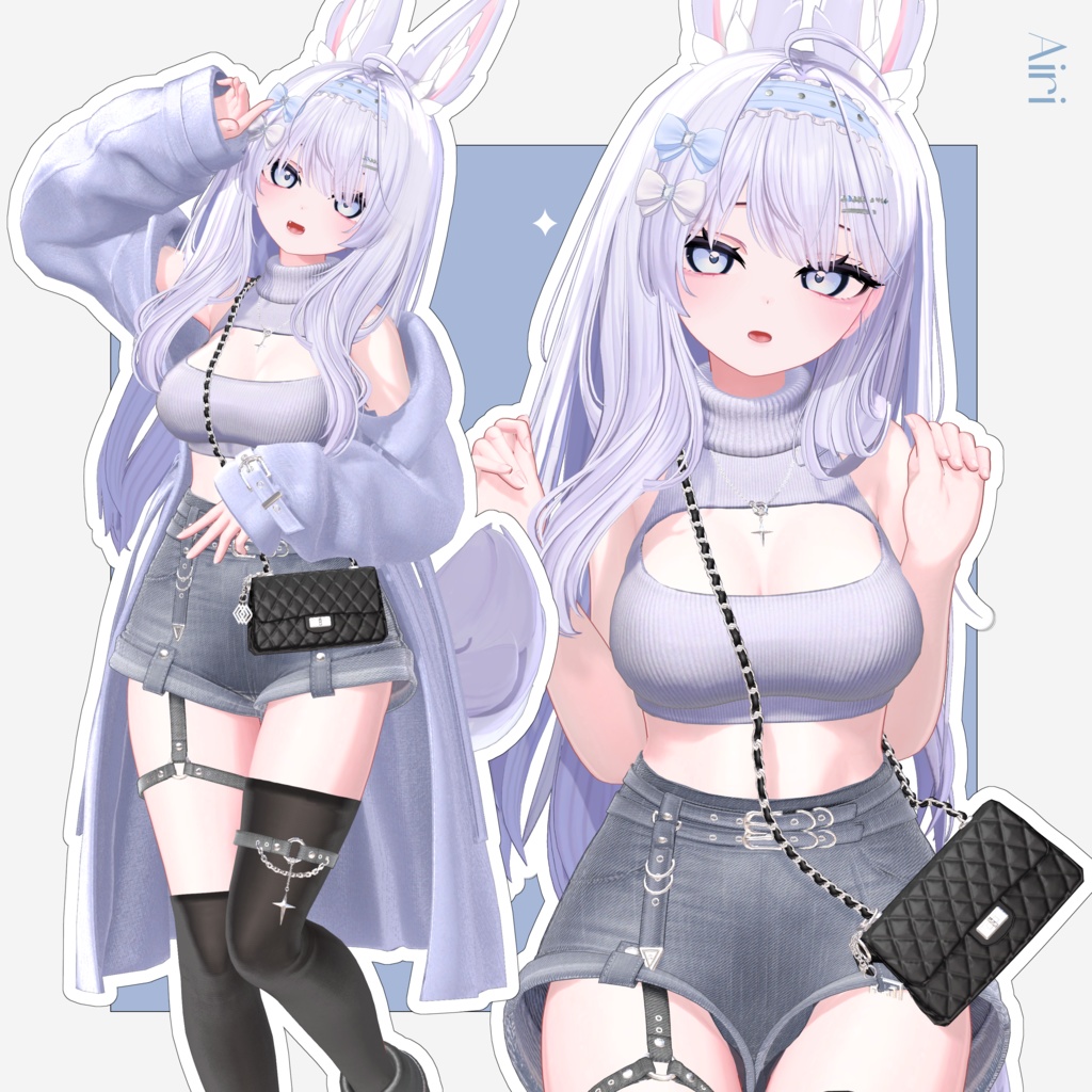 【11 avatars】【VRC Hair】♥ Mocha_Hair ♥
