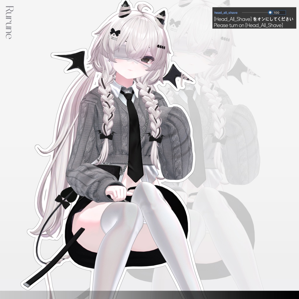 【11 avatars】【VRC Hair】♥ Nova_Hair ♥