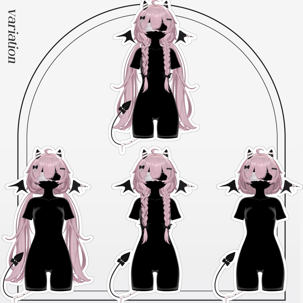 【11 avatars】【VRC Hair】♥ Nova_Hair ♥