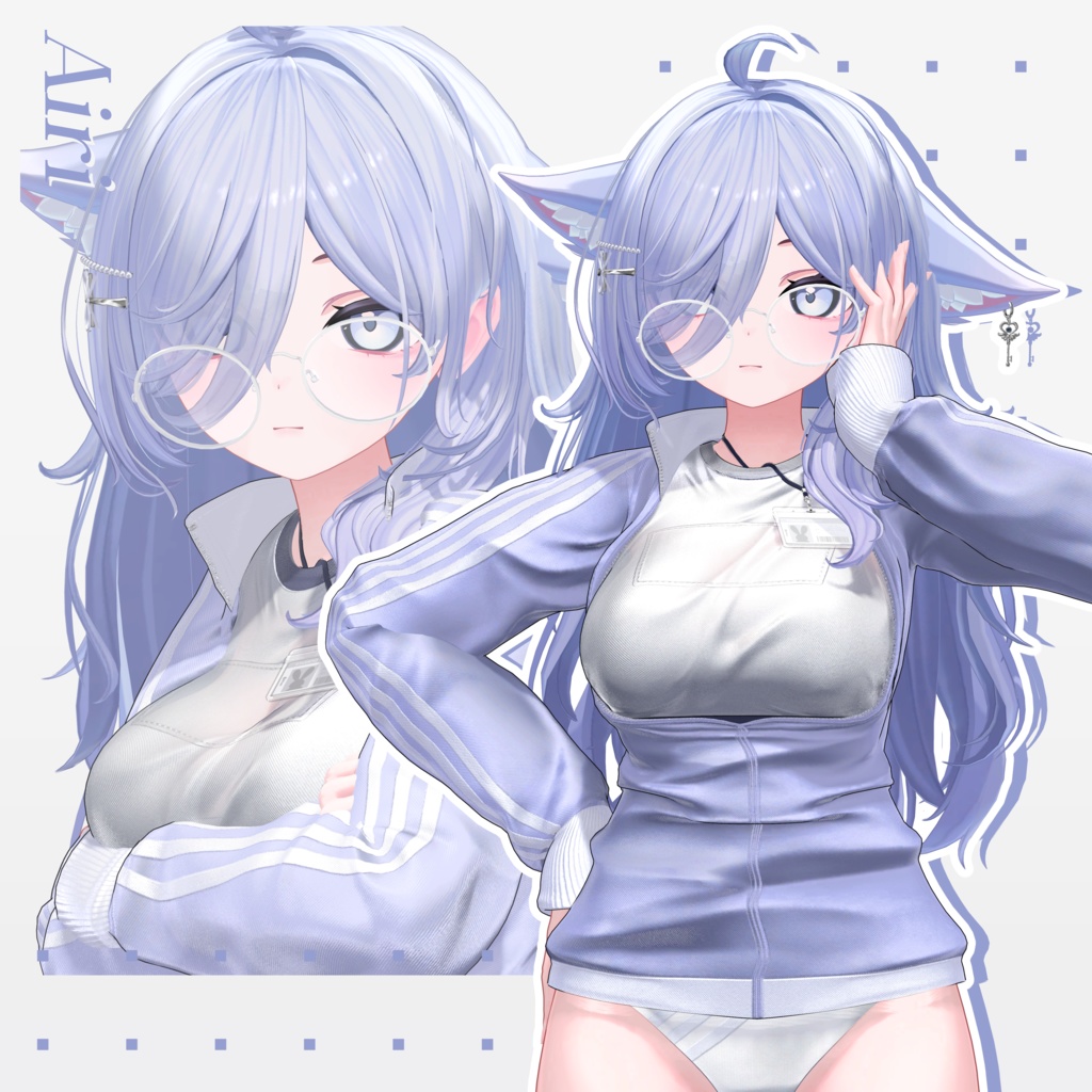 【10 avatars】【VRC Hair】♥ Freya_Hair ♥