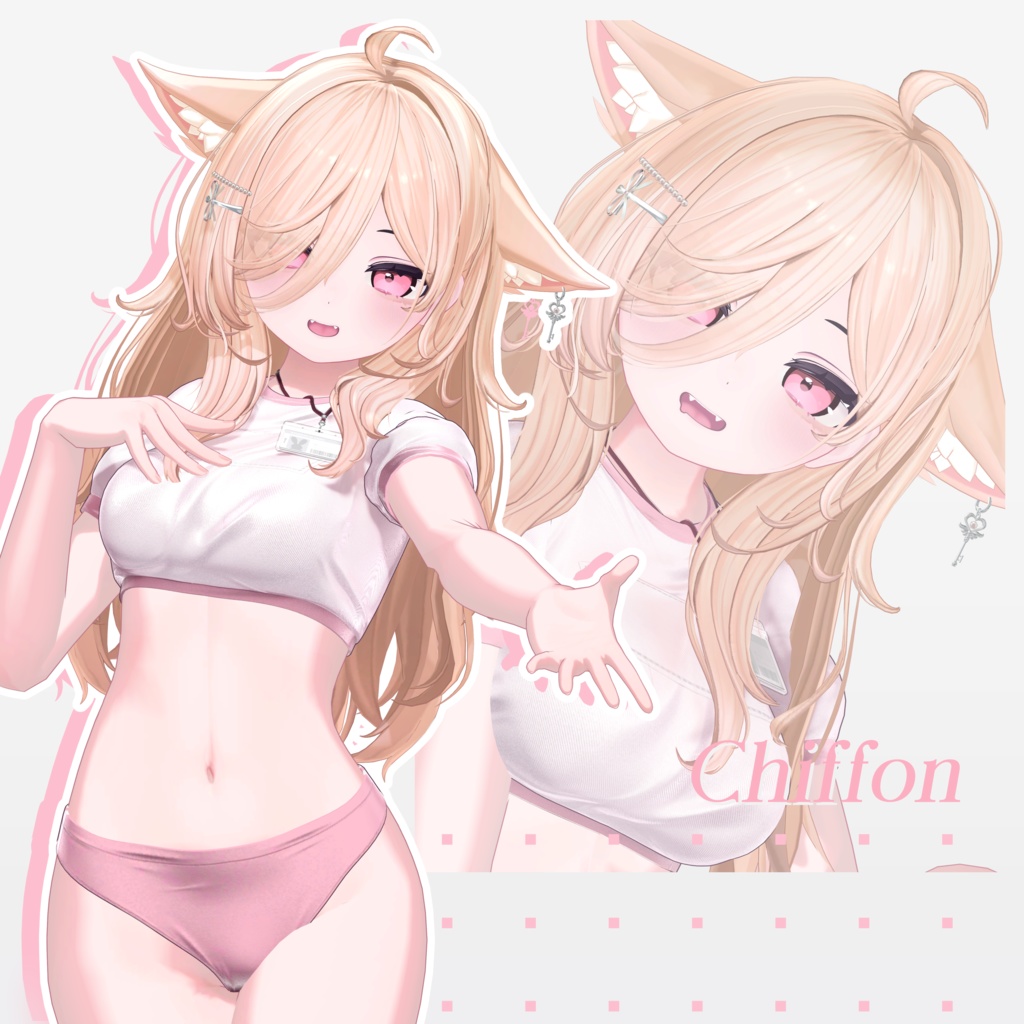 【10 avatars】【VRC Hair】♥ Freya_Hair ♥