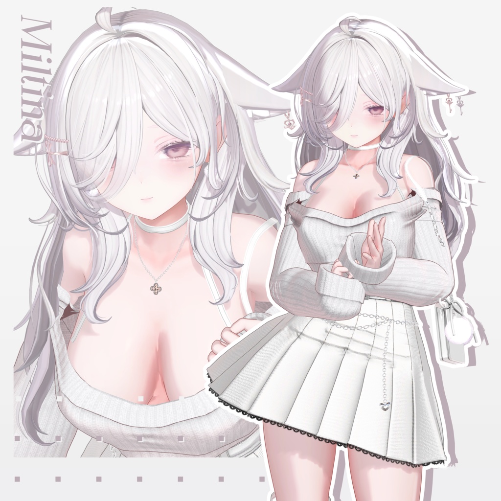 【10 avatars】【VRC Hair】♥ Freya_Hair ♥