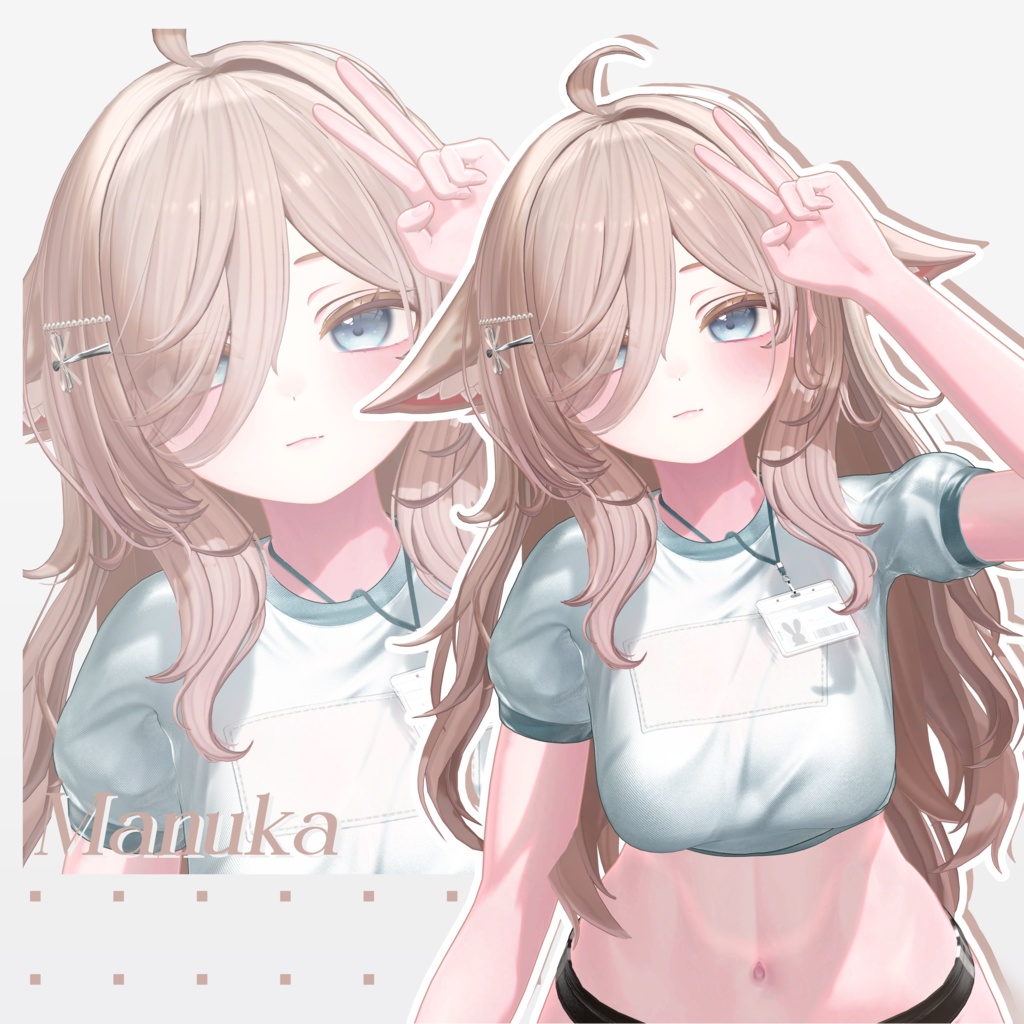 【10 avatars】【VRC Hair】♥ Freya_Hair ♥
