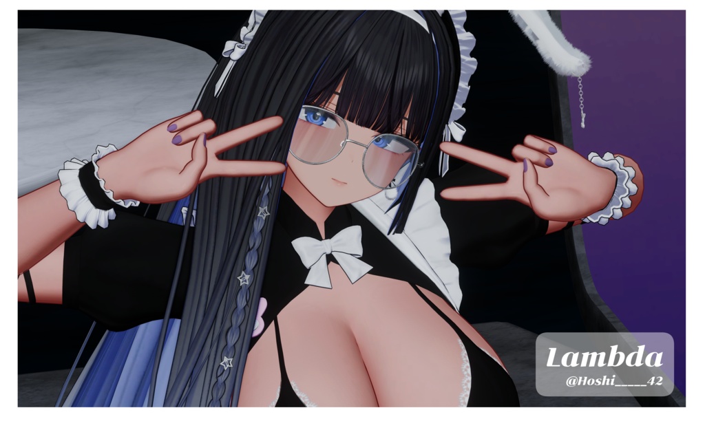 【10 avatars】【VRC Hair】♥ Iris_Hair ♥
