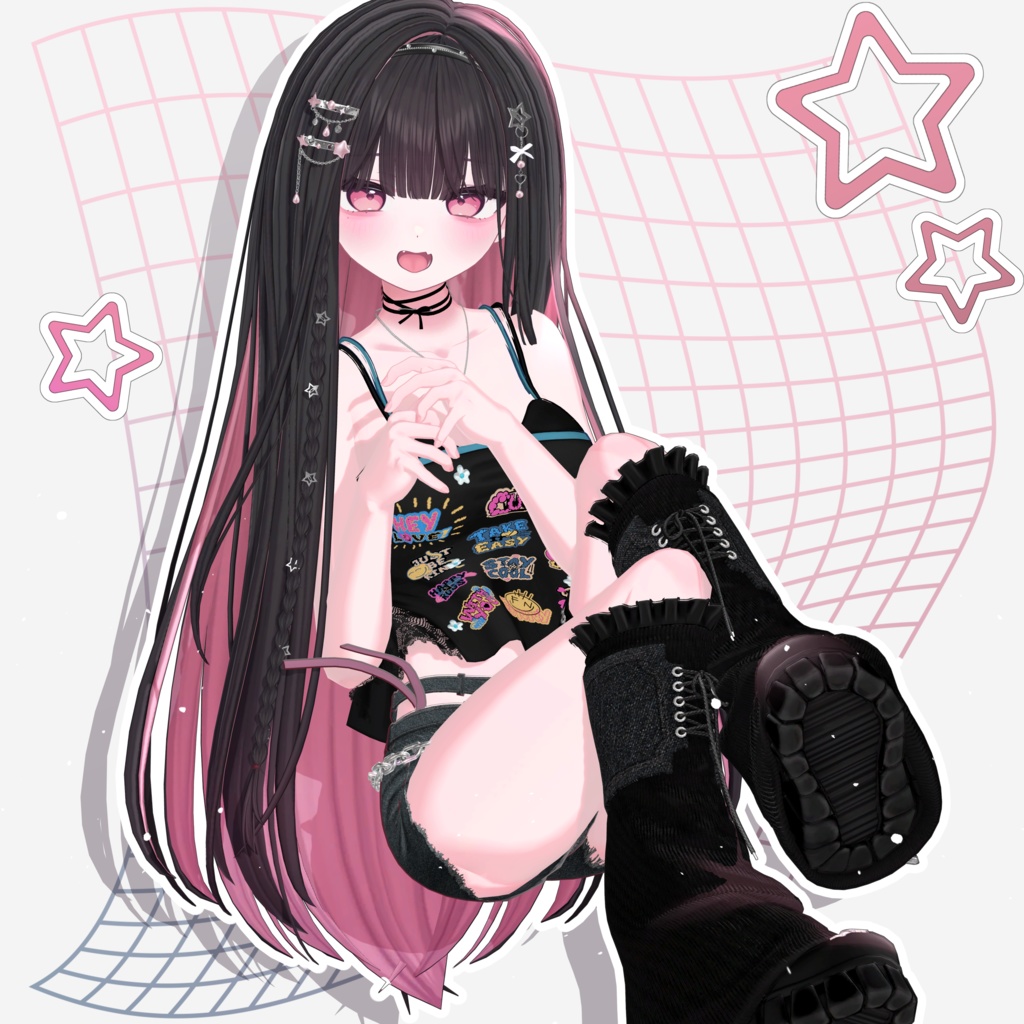 【10 avatars】【VRC Hair】♥ Iris_Hair ♥