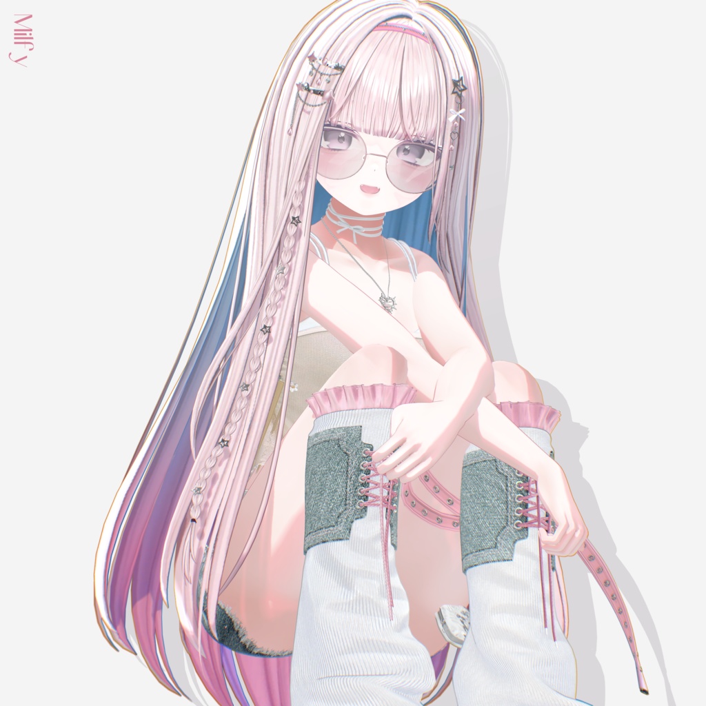 【10 avatars】【VRC Hair】♥ Iris_Hair ♥