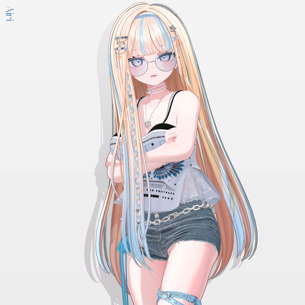 【10 avatars】【VRC Hair】♥ Iris_Hair ♥