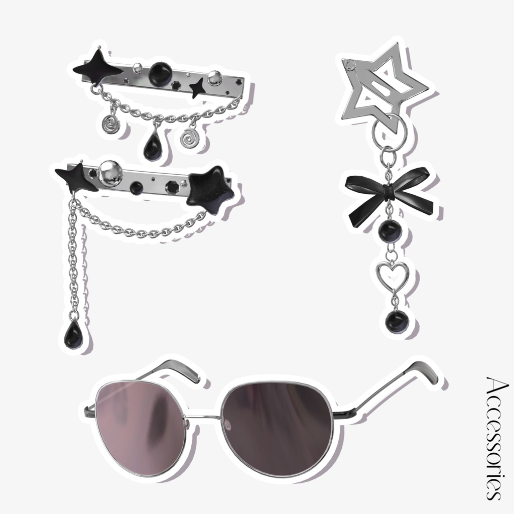 【10 avatars】【VRC Hair】♥ Iris_Hair ♥