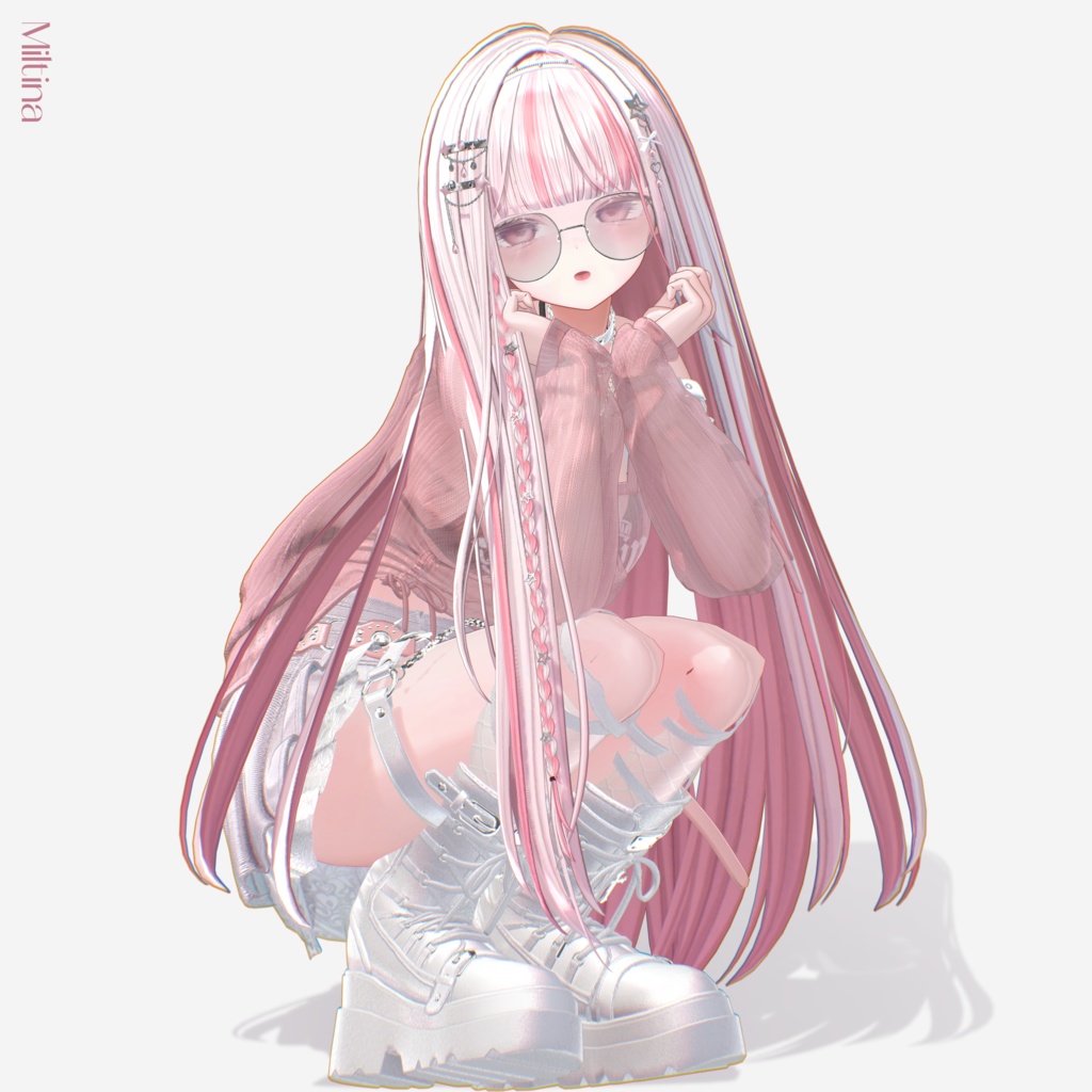 【10 avatars】【VRC Hair】♥ Iris_Hair ♥