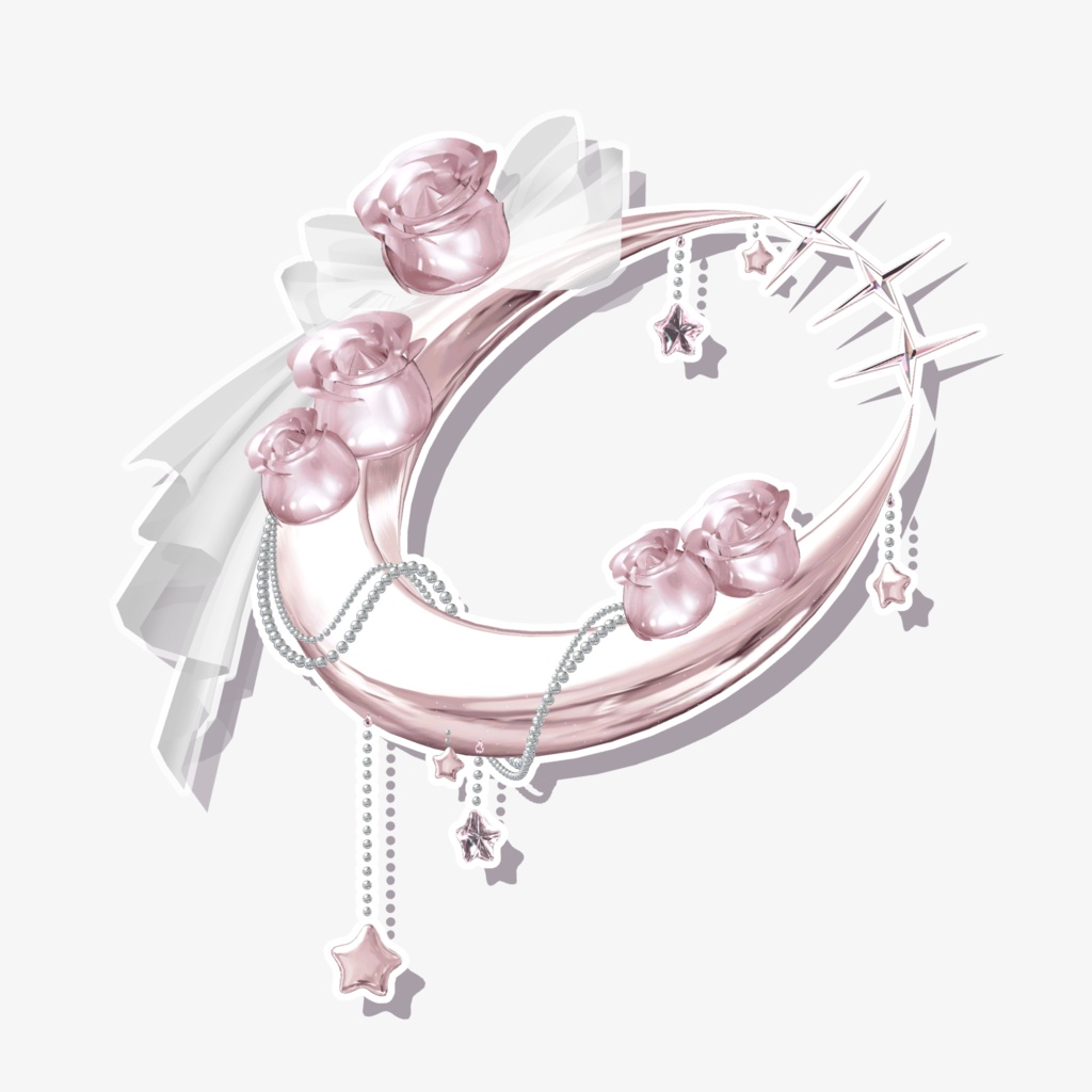 【 VRC Accessories 】 Eclipse Halo