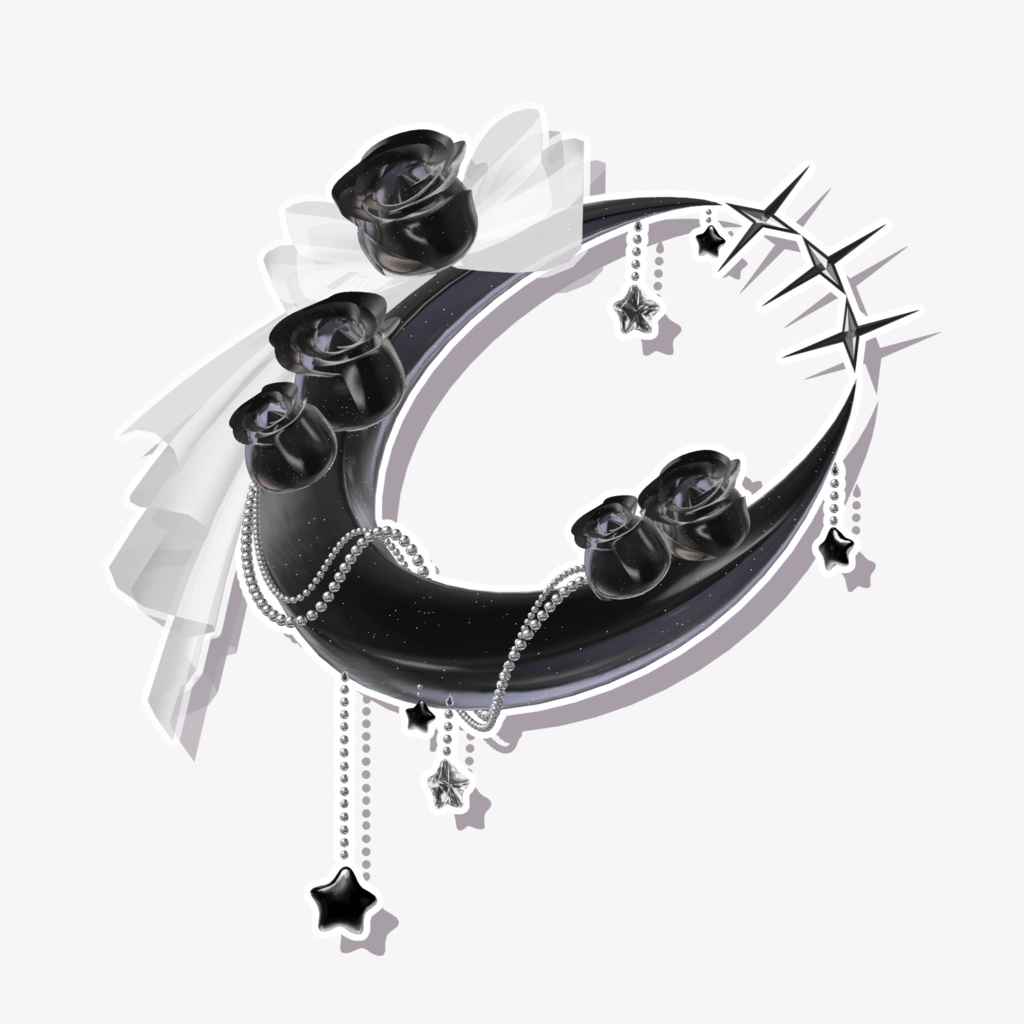  【 VRC Accessories 】 Eclipse Halo