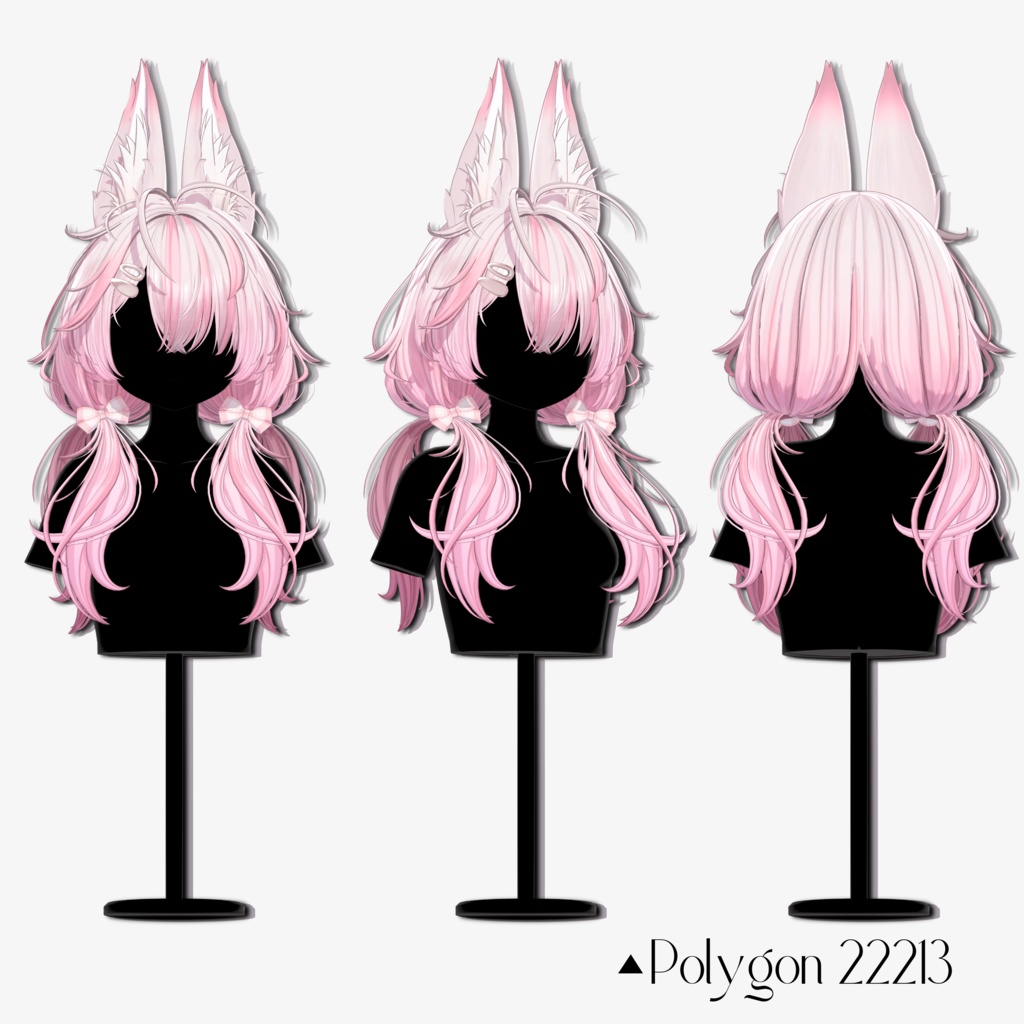 【10 avatars】【VRC Hair】♥ Cocoa_Hair ♥