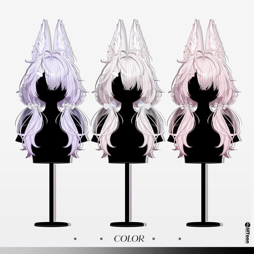 【10 avatars】【VRC Hair】♥ Cocoa_Hair ♥
