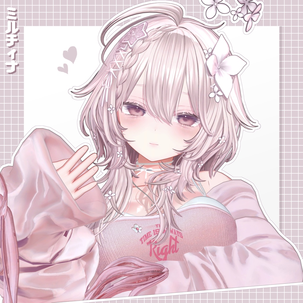 【10 avatars】【VRC Hair】♥ Raina_Hair ♥