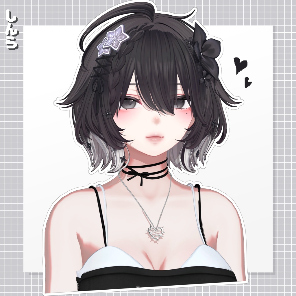 【10 avatars】【VRC Hair】♥ Raina_Hair ♥
