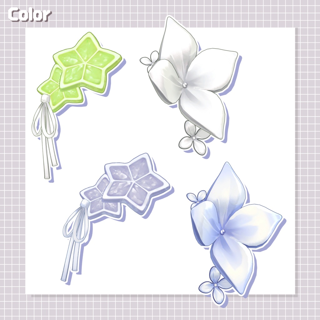 【10 avatars】【VRC Hair】♥ Raina_Hair ♥