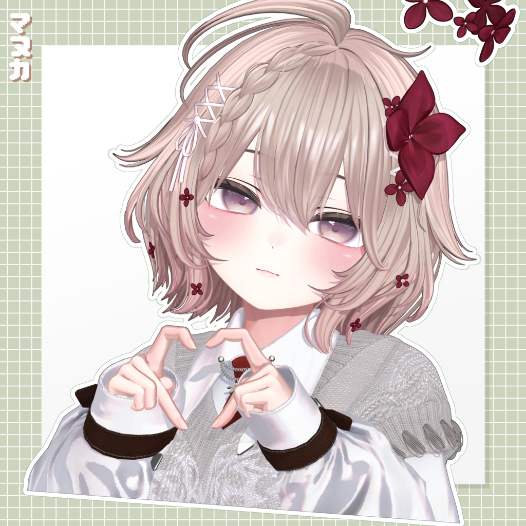 【10 avatars】【VRC Hair】♥ Raina_Hair ♥