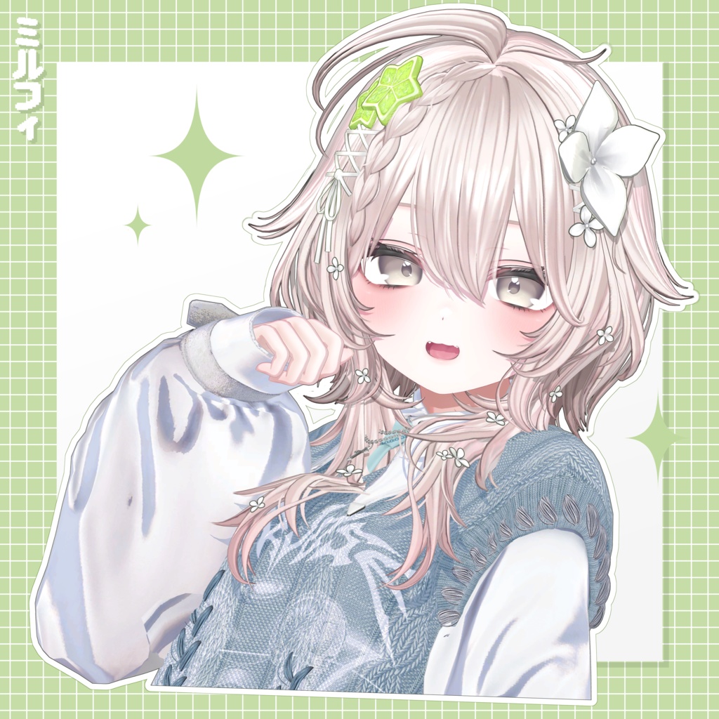 【10 avatars】【VRC Hair】♥ Raina_Hair ♥