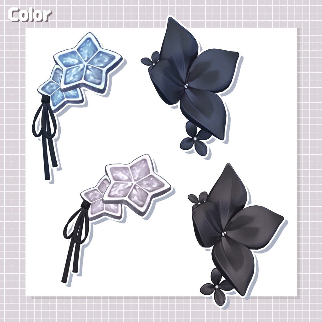 【10 avatars】【VRC Hair】♥ Raina_Hair ♥