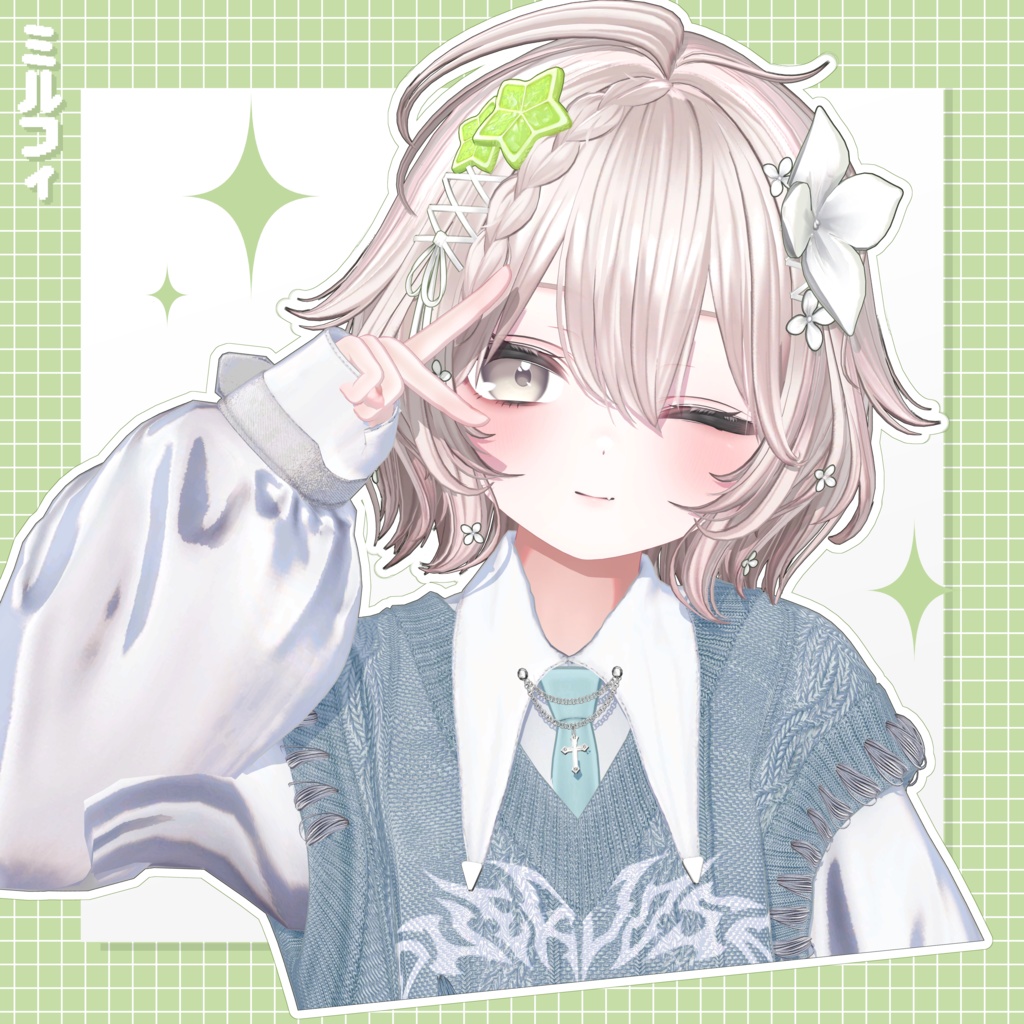 【10 avatars】【VRC Hair】♥ Raina_Hair ♥