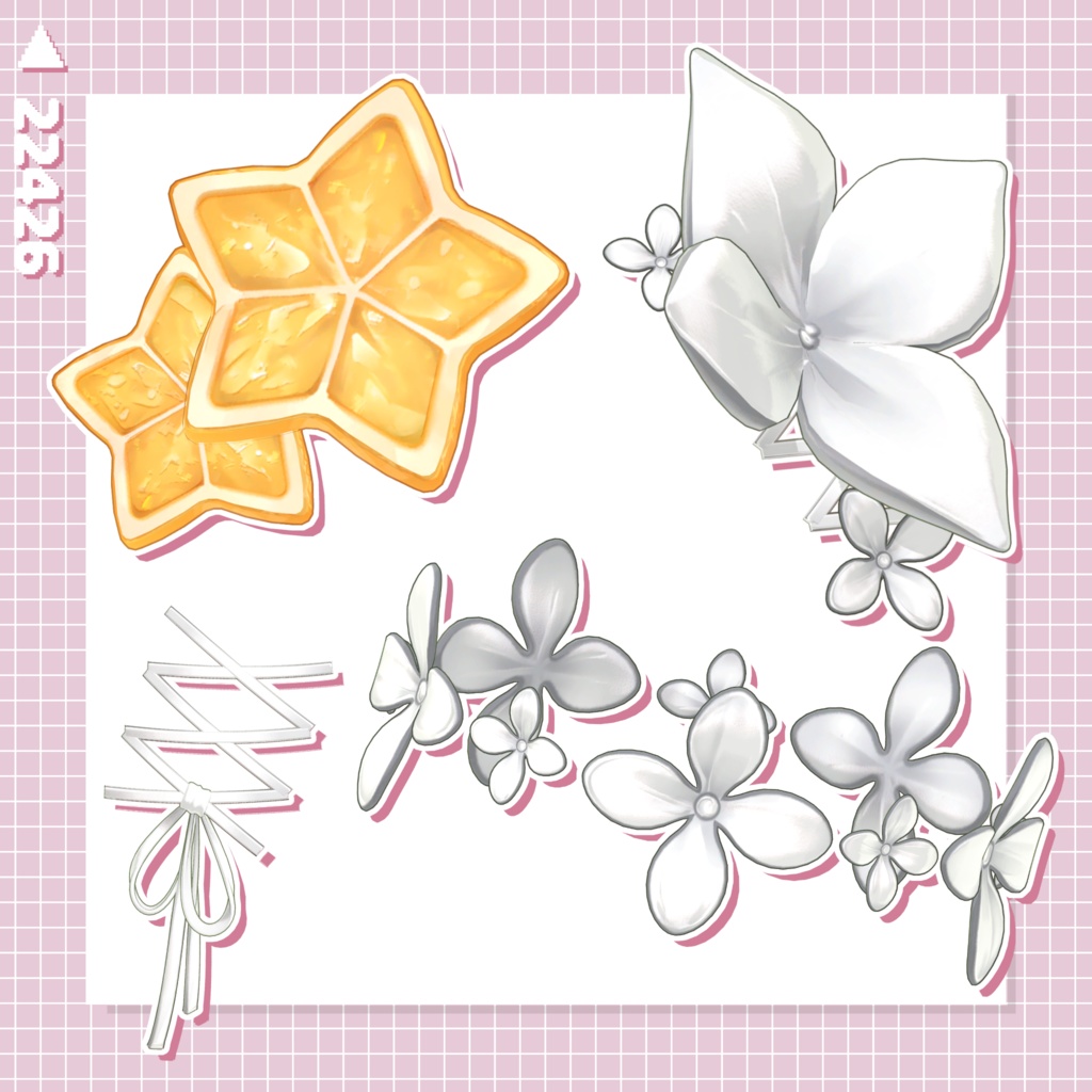 【10 avatars】【VRC Hair】♥ Raina_Hair ♥